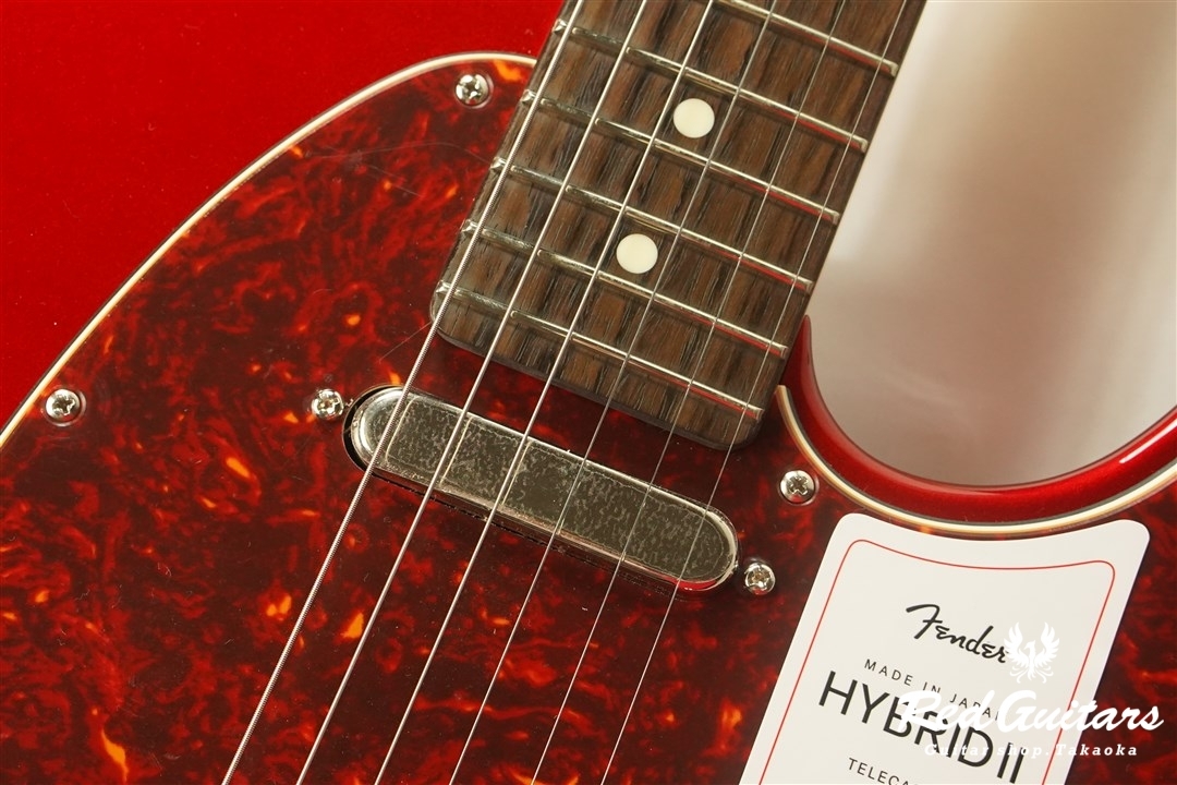 Fender 2021 Collection Made in Japan Hybrid II Telecaster - Candy